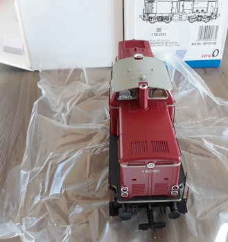 40133-02 Lenz Spur 0 Diesellok V100.20 der DB Ep.3 rot  DIGITAL + SOUND  Neuware