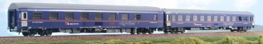 55331 ACME 2-tlg. Set  Schlafwagen Nightjet EN 295/40295 der ÖBB / SBB  (P)