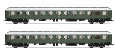 HR4377 Rivarossi 2teiliges Set Liegewagen Baureihe Bcm243 der DB