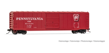 HR6586D Rivarossi  US-Boxcar Pennsylvania Railroad Betriebsnummer 607587