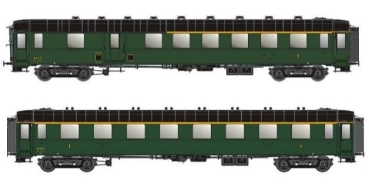 MW40906 ModelsWorld - LS Models 2teiliges Personenwagenset OCEM der SNCF  Top Deals