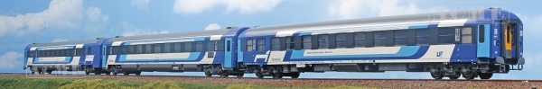 55338 ACME 3-tlg. Set  Reisezugwagen EuroNight 50462  der MAV  (P)