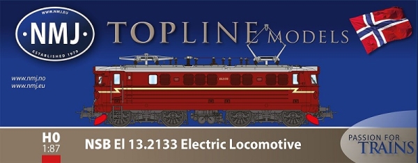 82106 NMJ Elektrolokomotive El13 2133 der NSB   DC ANALOG