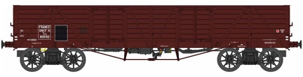 WB-786 REE MODELES offener Güterwagen der SNCF