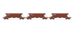 WB-573 REE MODELES 3-teiliges Güterwagen-Set Schüttgutwagen NACCO